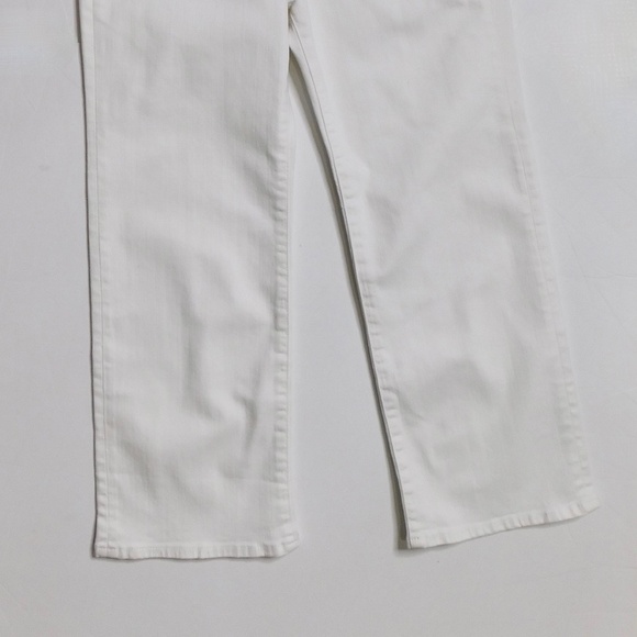 NWT!! J. CREW Petite High-Rise Kickout Jeans Solid White Size 26P 26 Petite - Picture 5 of 16